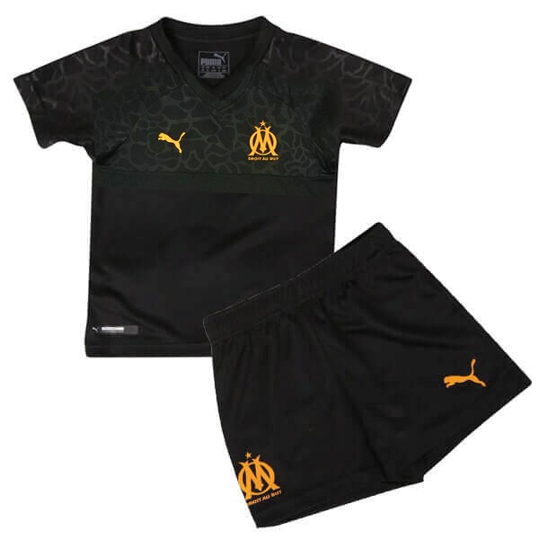 Maillot Football Marseille Third Enfant 2019-20 Noir